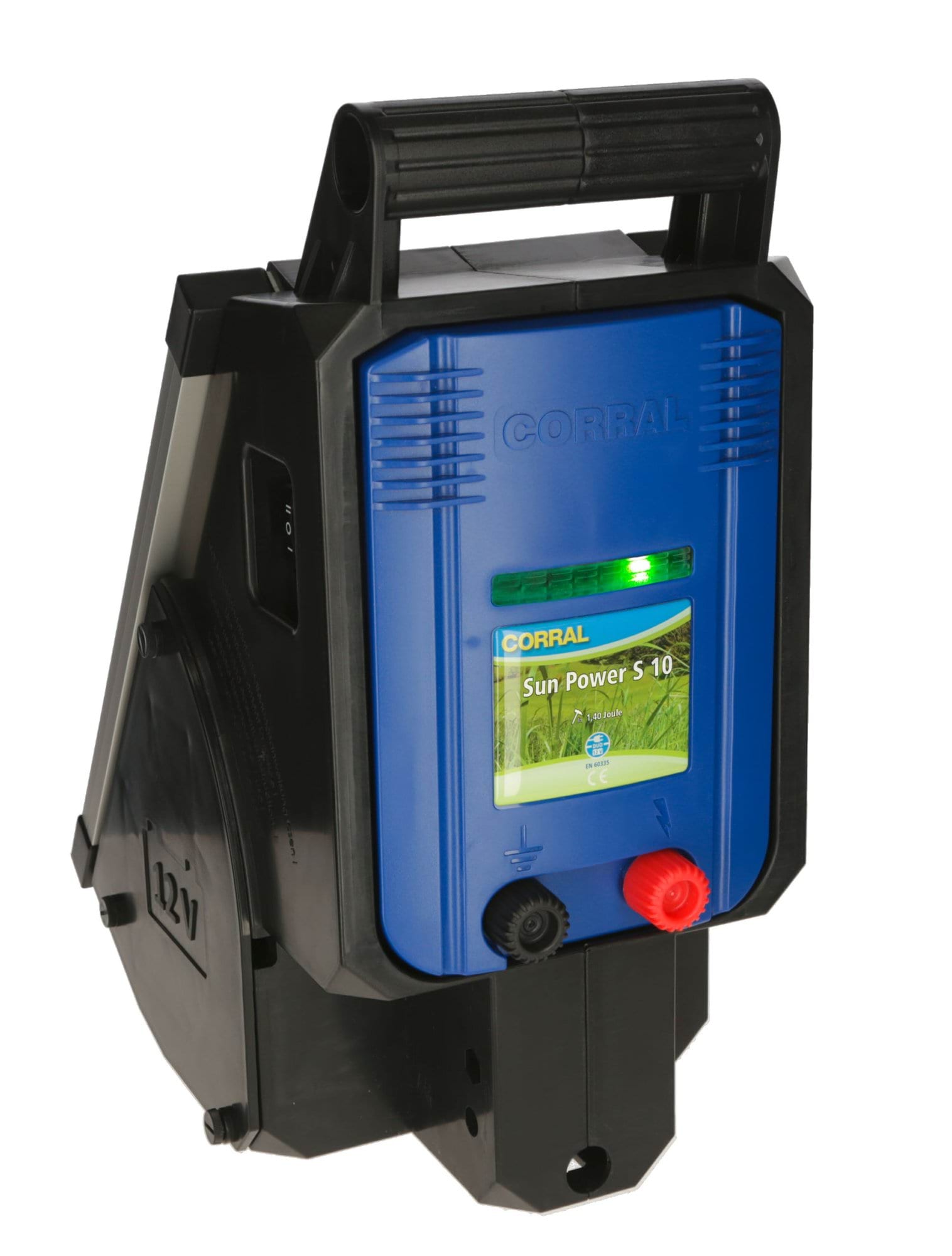 Elektryzator solarny Corral SunPower S 10, dla koni, bydła i małych zwierząt, 1,4 J - Cavalo